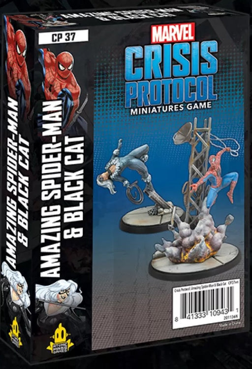 Marvel Crisis Protocol Miniatures Game Amazing Spider-Man & Black Cat