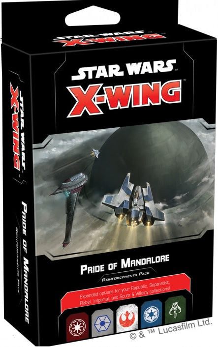 Star Wars X-Wing 2nd Edition Pride of Mandalore Reinforcements Pack