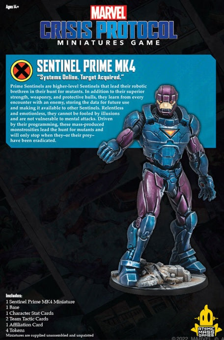 Marvel Crisis Protocol Sentinel Prime
