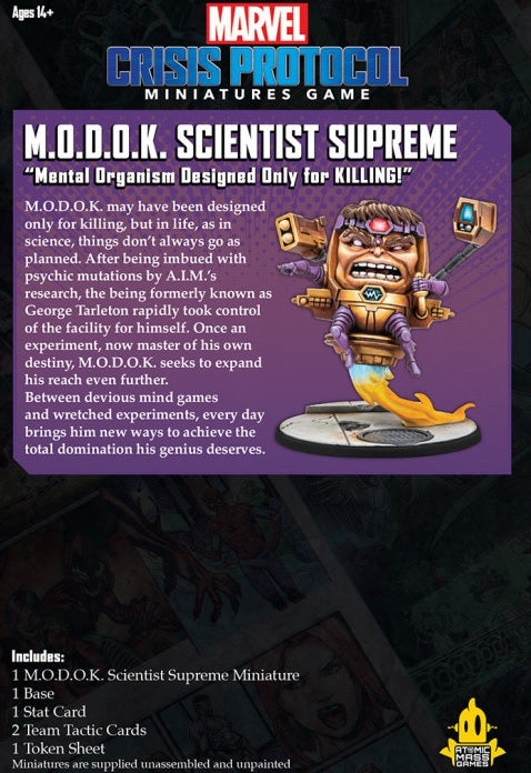 Marvel Crisis Protocol M.O.D.O.K Scientist Supreme