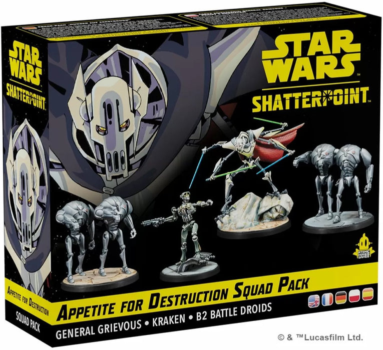 Star Wars Shatterpoint Appetite for Destruction Squad Pack