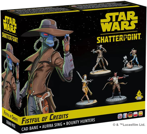 Star Wars Shatterpoint Fistful of Credits Cad Bane Squad Pack