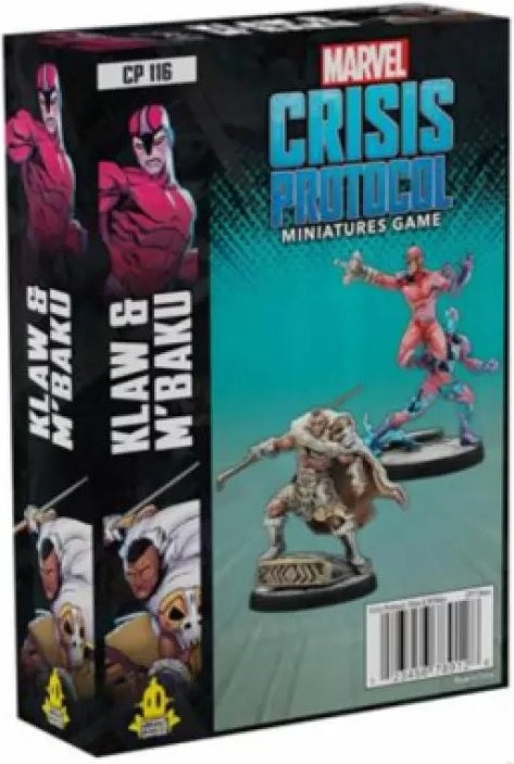 Marvel Crisis Protocol Miniatures Game Klaw & M'Baku
