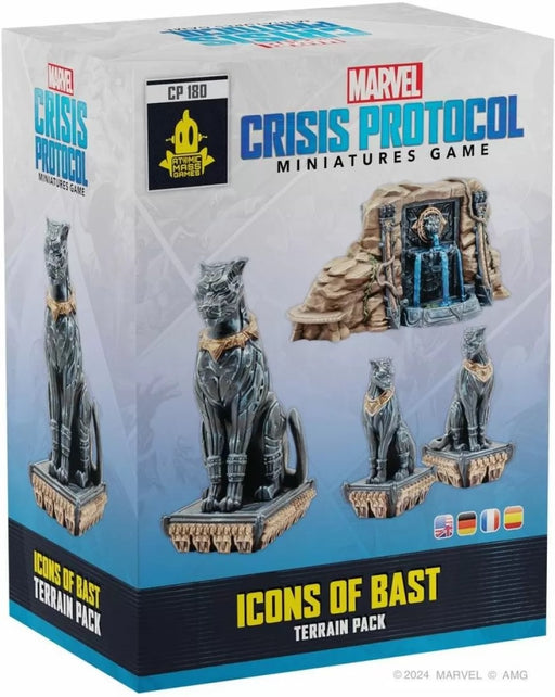 Marvel Crisis Protocol Miniatures Icons of Bast Terrain Pack