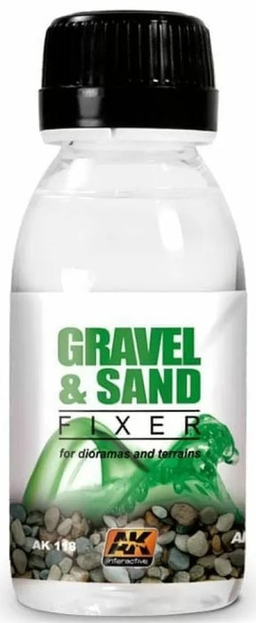 AK Interactive Auxiliaries - Gravel & Sand Fixer