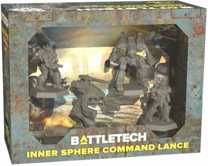 BattleTech Inner Sphere Command Lance Miniatures