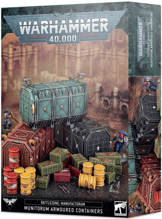 Warhammer 40,000 Battlezone: Manufactorum – Munitorum Armoured Containers 64-98