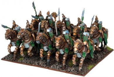 Kings of War - Elves Stormwind Cavalry Regiment (10 Figures)