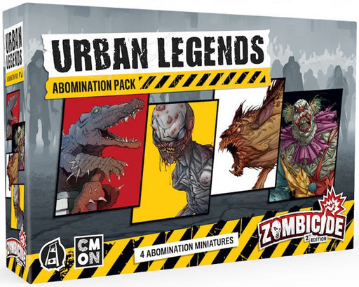 Zombicide Urban Legends Abominations Pack