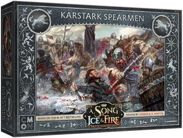 A Song of Ice and Fire TMG Hourse Karstark Spearmen