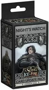 A Song of Ice and Fire House Night's Watch Card Update Pack Version 2021