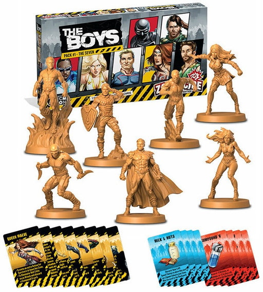 Zombicide The Boys Pack 1 The Seven with Abominations Promo Pack