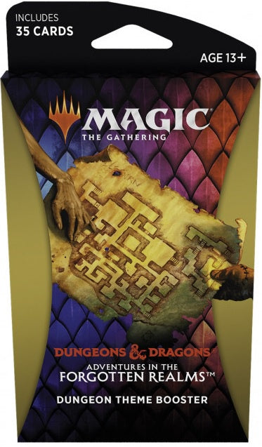 Magic the Gathering D&D Dungeons & Dragons Adventures in the Forgotten Realms Theme Booster Dungeon