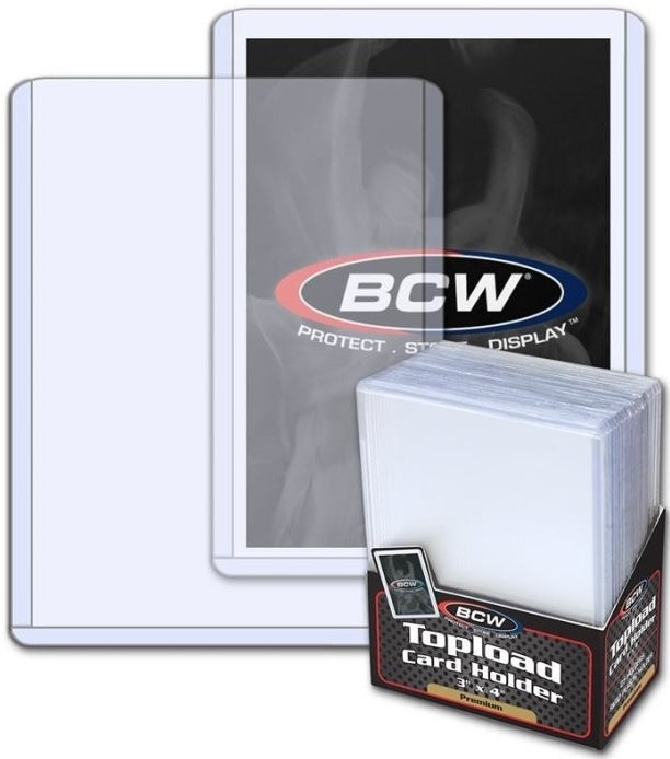 BCW Topload Card Holder Premium (3" x 4")