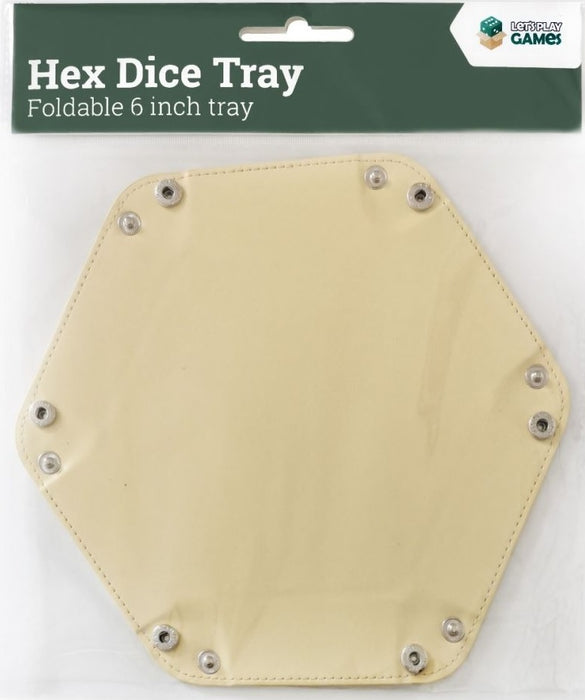 LPG Hex Dice Tray 6" Yellow