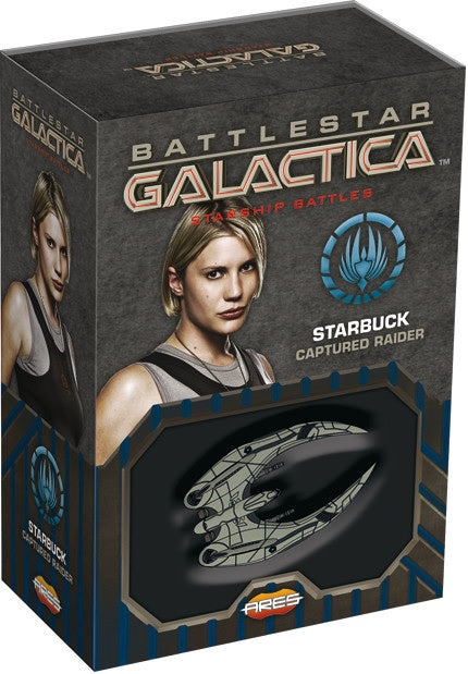 Battlestar Galactica Starship Battles Spaceship Pack Starbucks Cylon Raider