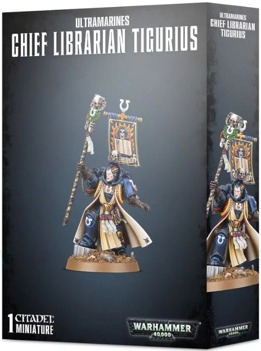 Warhammer 40K Space Marines: Ultramarines Chief Librarian Tigurius 55-22