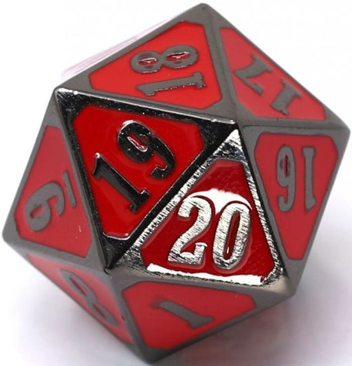 Die Hard Dice Metal MTG Roll Down Counter - Sinister Red (Single)