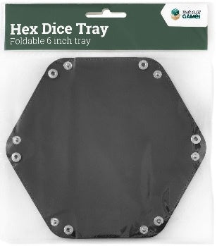 LPG Hex Dice Tray 8" Black