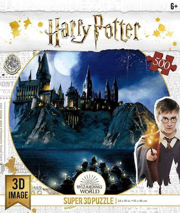 Super 3D Puzzle Harry Potter Hogwarts Puzzle 500 pieces