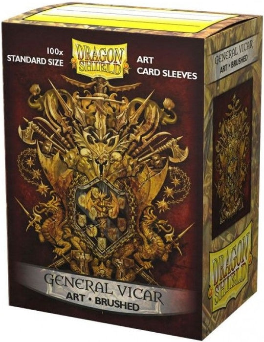 Dragon Shield Sleeves Box 100 MATTE Art Brushed Art General Vicar