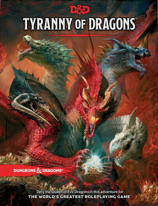 D&D Dungeons & Dragons Tyranny of Dragons Hardcover