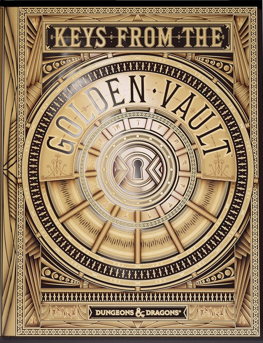 D&D Dungeons & Dragons Keys From the Golden Vault Hardcover Alternative Cover