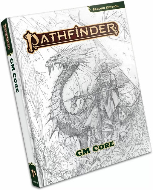 Pathfinder Second Edition Remaster GM Core Sketch Cover