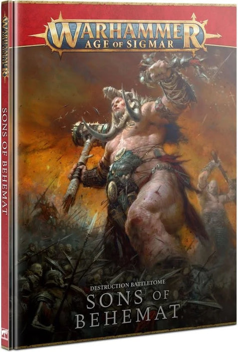 Age of Sigmar Sons of Behemat Battletome 2022 ON SALE