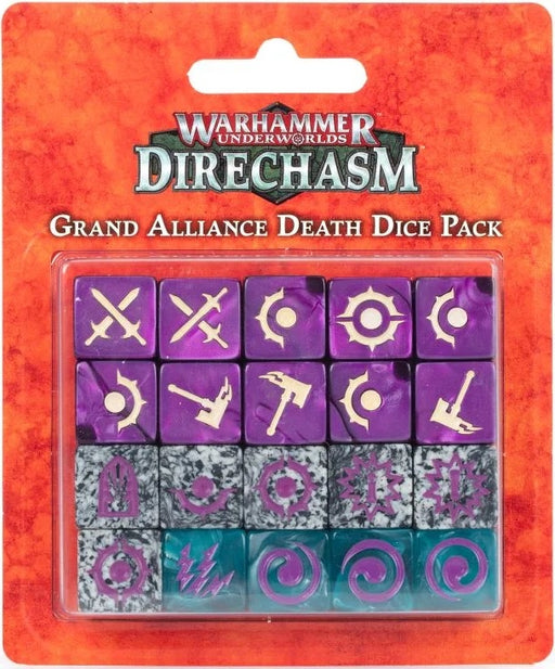 Warhammer Underworlds Direchasm Grand Alliance Death Dice Pack