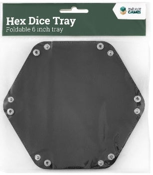 LPG Hex Dice Tray 6" Black