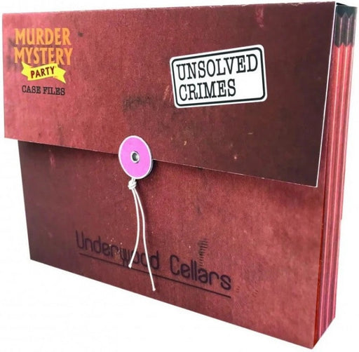 Murder Mystery Case Files Unsolved Crimes Underwood Cellars