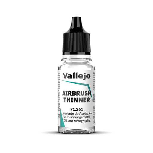 Vallejo Airbrush Thinner 18ml Acrylic Paint - New Formulation AV71261