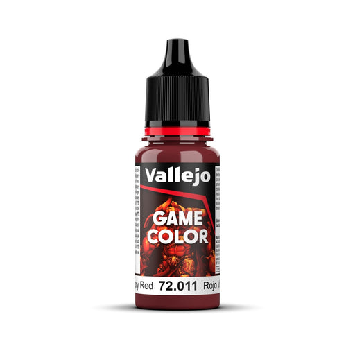 Vallejo Game Colour Gory Red 18ml Acrylic Paint - New Formulation AV72011