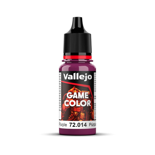 Vallejo Game Colour Warlord Purple 18ml Acrylic Paint - New Formulation AV72014