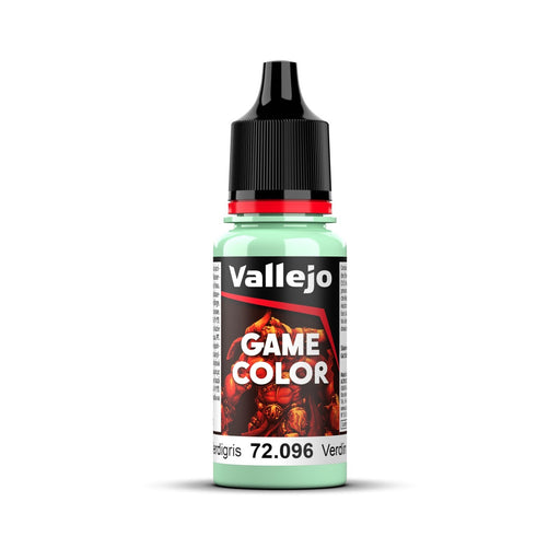 Vallejo Game Colour Verdigris 18ml Acrylic Paint - New Formulation AV72096