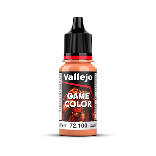 Vallejo Game Colour Rosy Flesh 18ml Acrylic Paint - New Formulation AV72100