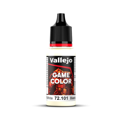 Vallejo Game Colour Off White 18ml Acrylic Paint - New Formulation AV72101