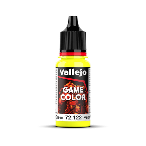Vallejo Game Colour Bile Green 18ml Acrylic Paint - New Formulation AV72122