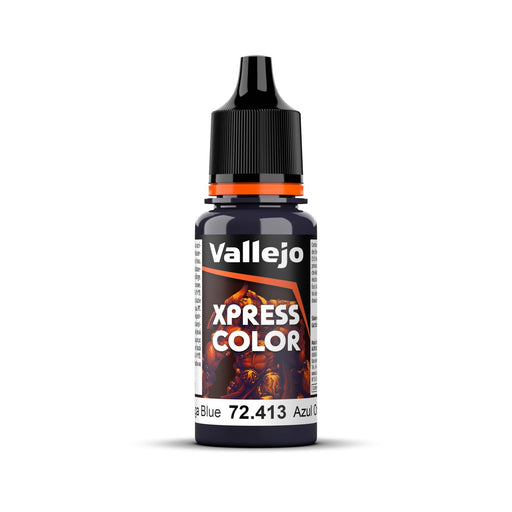 Vallejo Game Colour Xpress Color Omega Blue 18ml Acrylic Paint - New Formulation AV72413