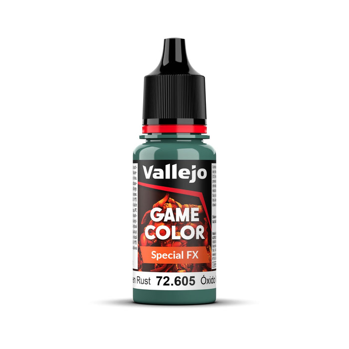 Vallejo Game Colour Special FX Green Rust 18ml Acrylic Paint - New Formulation AV72605