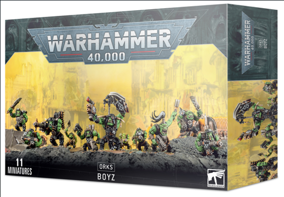 Warhammer 40K Orks: Ork Boyz