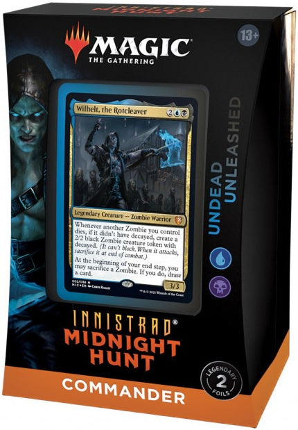 Magic the Gathering Innistrad Midnight Hunt Commander Deck Undead Unleashed