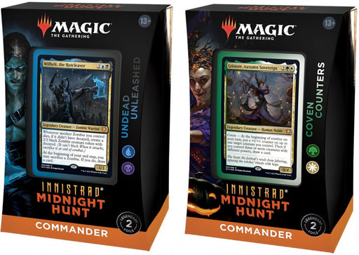 Magic the Gathering Innistrad Midnight Hunt Commander Deck Set of 2