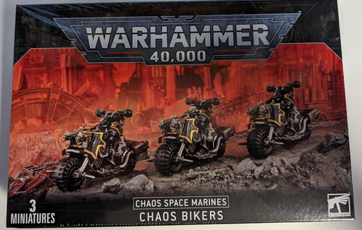 Warhammer 40K Chaos Marines: Chaos Bikers 43-08