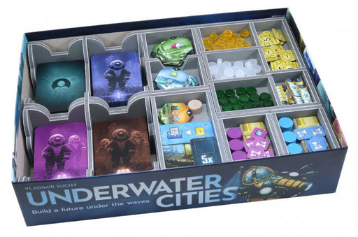 Folded Space Game Inserts Underwater Cities