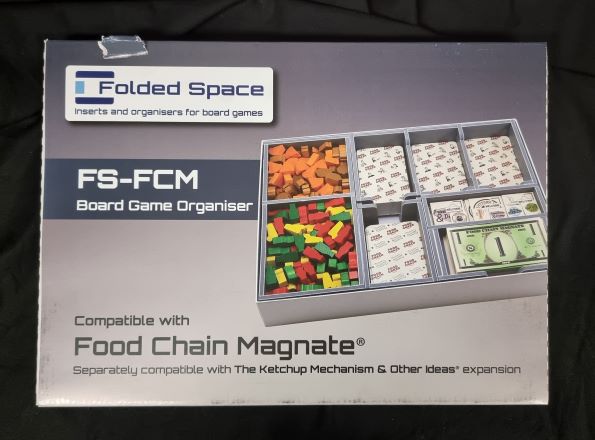 Folded Space Game Inserts Food Chain Magnate - damaged box