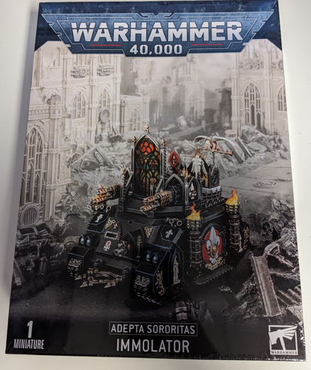 Warhammer 40K Adepta Sororitas: Immolator 52-08