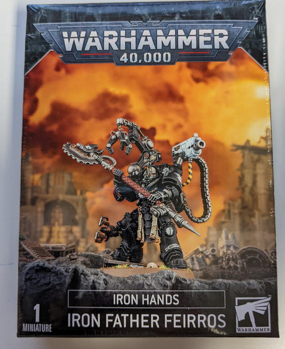 Warhammer 40K Iron Hands Iron Father Feirros 55-10