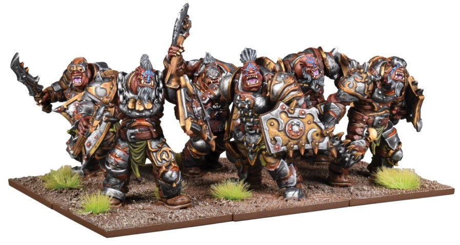 Kings of War Ogre Warriors Horde